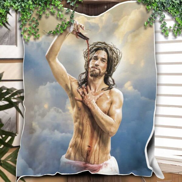 sexy jesus blanket