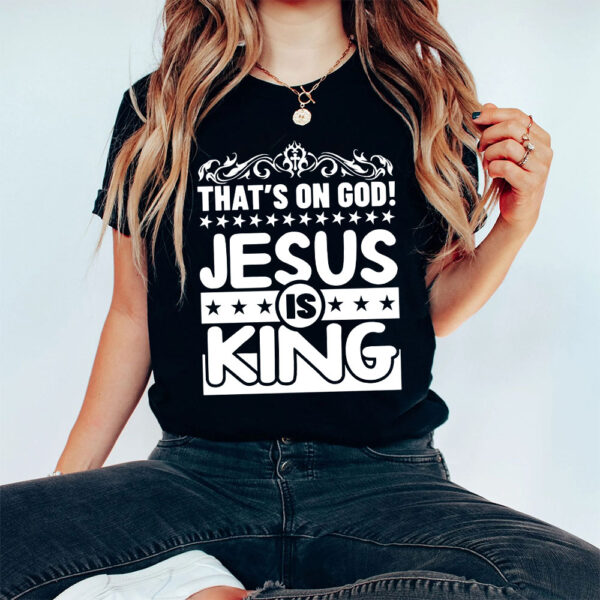 jesus is king t-shirt